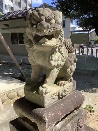 八幡社の狛犬