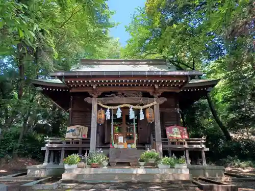 馬場氷川神社の本殿