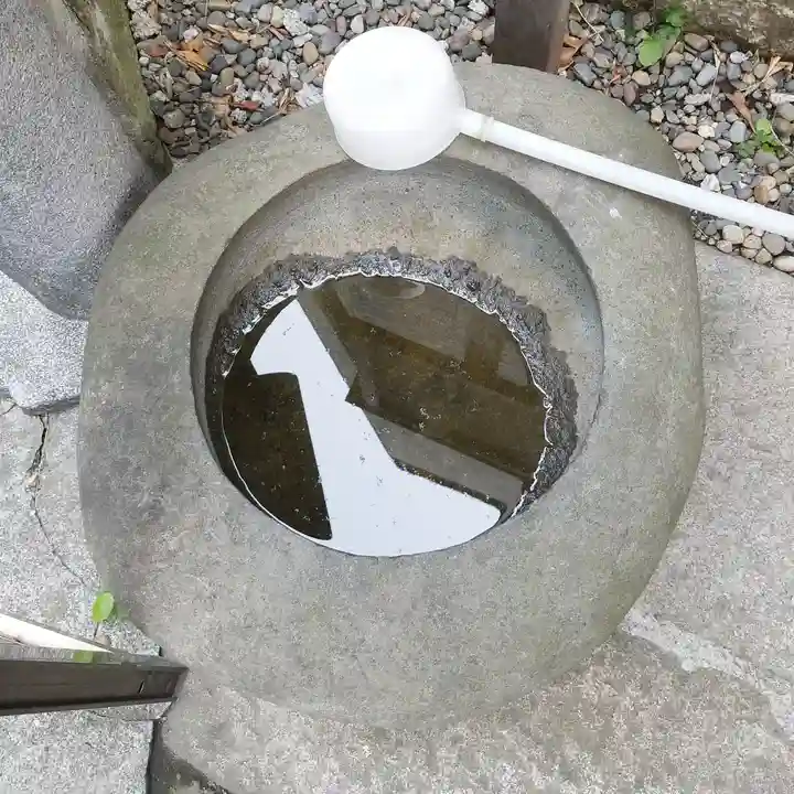 桐生稲荷神社の手水舎