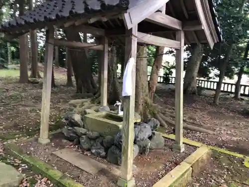 篠原神社の手水舎