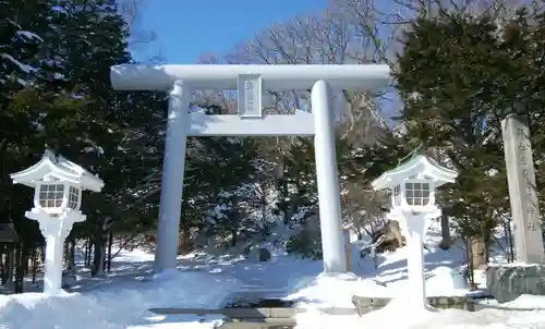 根室金刀比羅神社の鳥居