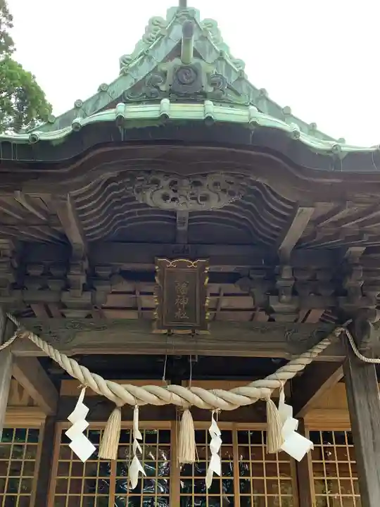 植田八幡神社の本殿・本堂