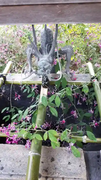 行田八幡神社の手水舎