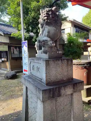 戸部杉山神社の狛犬