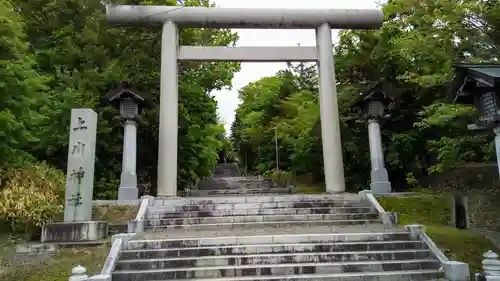 上川神社の鳥居