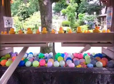 鳩森八幡神社の手水舎