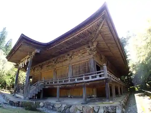 若狭神宮寺の本殿