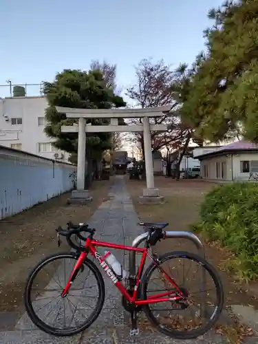 上小岩天祖神社の鳥居