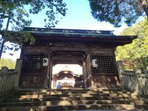 福山八幡宮の山門・神門