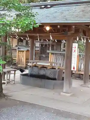 井草八幡宮の手水舎