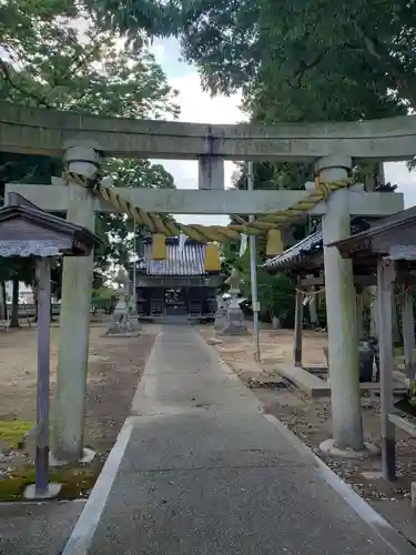 日吉社の鳥居