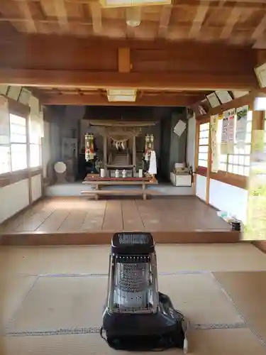 八幡神社の本殿・本堂