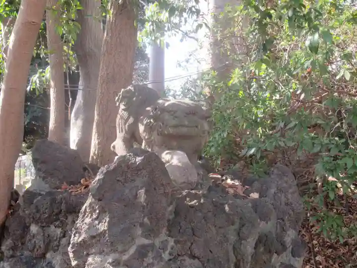 小豆澤神社の狛犬
