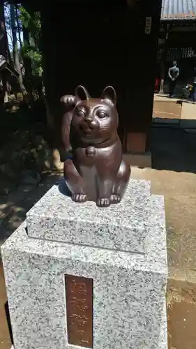 豪徳寺の狛犬