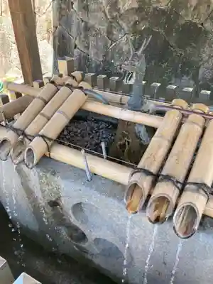 忌宮神社の手水舎