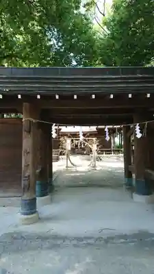 印鑰神明宮の山門・神門