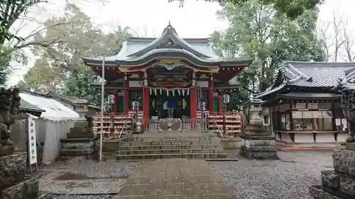 南沢氷川神社の本殿・本堂