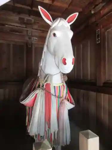 河口浅間神社の狛犬