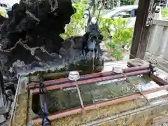 白山神社の手水