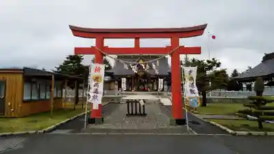 美瑛神社の鳥居
