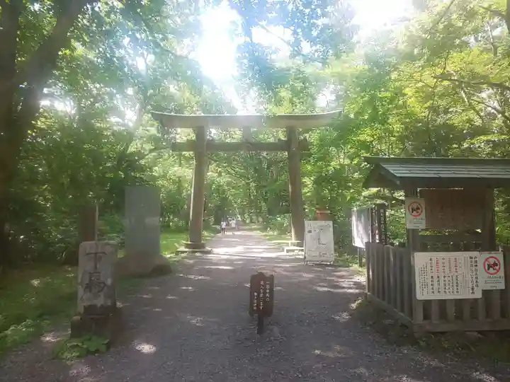 戸隠神社九頭龍社の鳥居