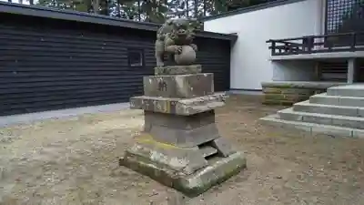 長沼神社の狛犬