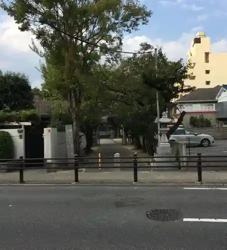 御霊神社の周辺