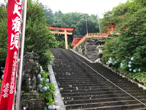 熊野那智大社の鳥居