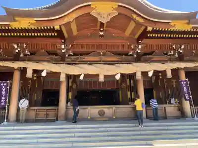 寒川神社の本殿・本堂