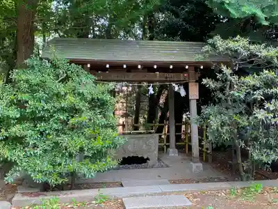 二宮神社の手水舎