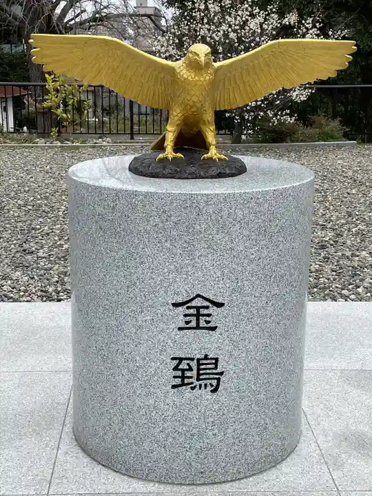 岡田神社の狛犬