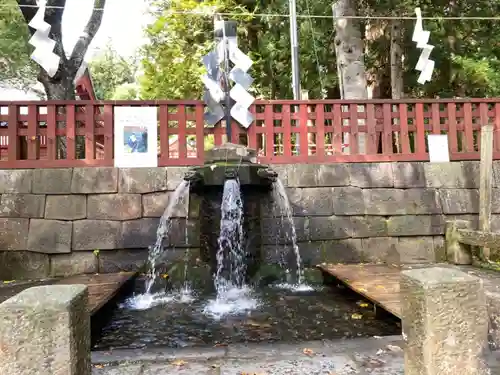 岩木山神社の手水