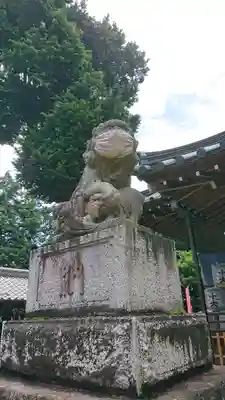 鶴峯八幡宮の狛犬