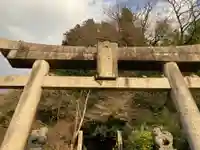 明見神社の鳥居