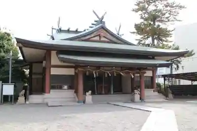 岸城神社の本殿・本堂
