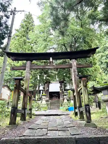 山家神社の鳥居