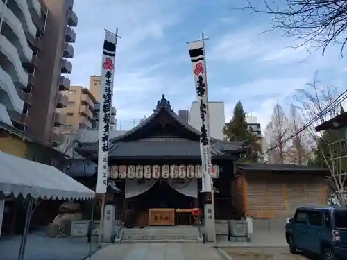 空鞘稲生神社の本殿