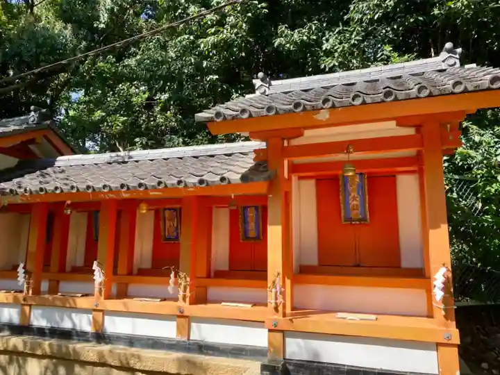 御香宮神社の末社・摂社