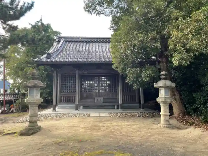 窪田神社の本殿・本堂
