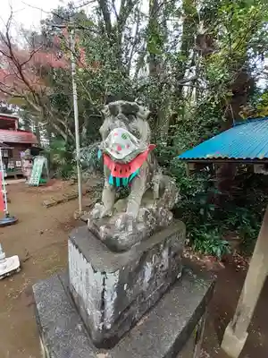 富里香取神社の狛犬