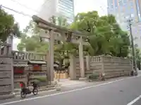 難波神社の鳥居