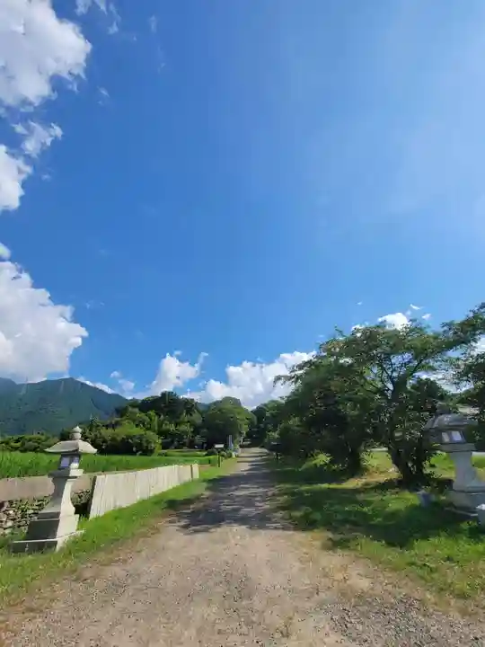 伊曽乃神社の景色
