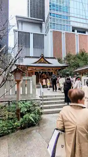 福徳神社（芽吹稲荷）の本殿