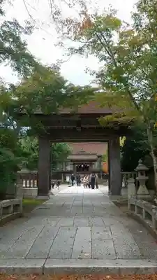 中山神社の山門・神門