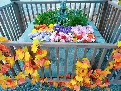 豊平神社の手水