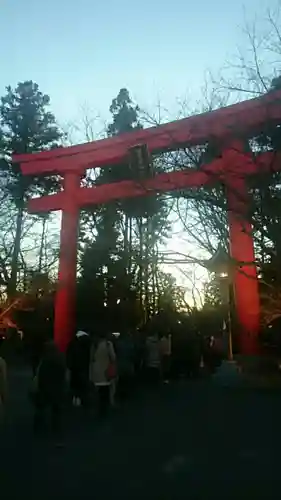 冠稲荷神社の鳥居