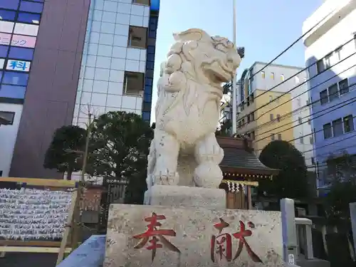 柏神社の狛犬