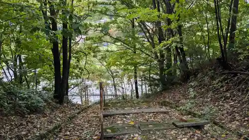 占冠神社の景色