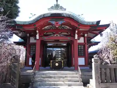 筑土八幡神社の本殿・本堂
