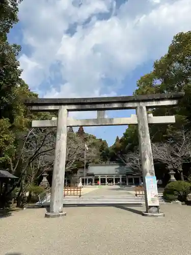 宮崎縣護國神社の鳥居